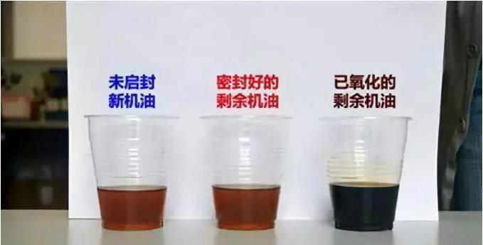 變質(zhì)的發(fā)動(dòng)機油是什么樣的？(圖1)